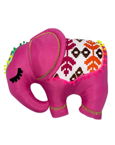 Almohadón decorativo elefante rosa marymar 14